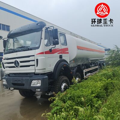 Beiben 8x8 35000L camión de carga pesada para la industria minera del Congo