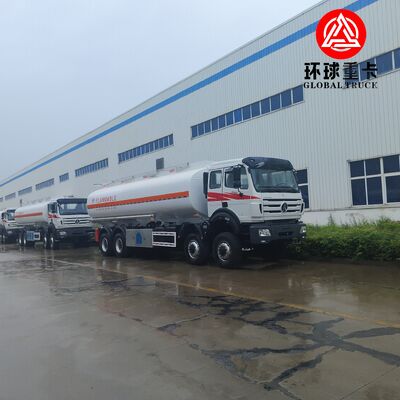 Beiben 8x8 35000L camión de carga pesada para la industria minera del Congo