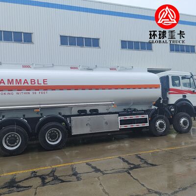 Beiben 8x8 camión cisterna de combustible todoterreno de 35.000L para minería del Congo