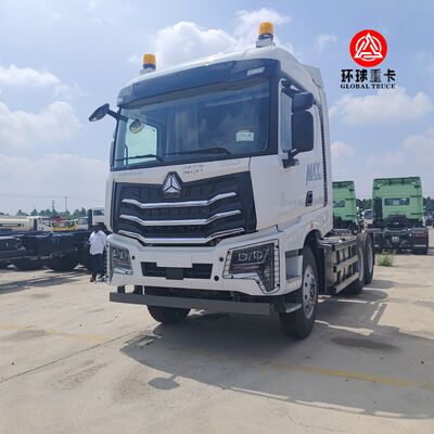 Nuevo HOWO NX 6x4 430HP Dirección derecha Tractor camión Prime Mover para Tanzania Logística