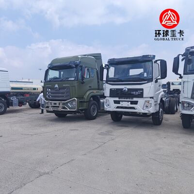 Nuevo HOWO NX 6x4 430HP Dirección derecha Tractor camión Prime Mover para Tanzania Logística