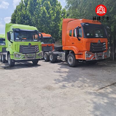 Nuevo HOWO NX 6x4 430HP Dirección derecha Tractor camión Prime Mover para Tanzania Logística