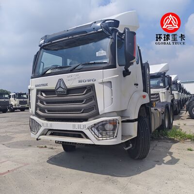Nuevo HOWO NX 6x4 430HP Dirección derecha Tractor camión Prime Mover para Tanzania Logística