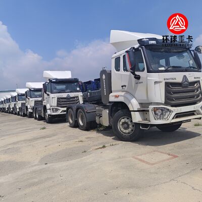 Nuevo Sinotruk HOWO NX 6x4 400HP Camión de cabeza de tractor para transporte de carga pesada y contenedores