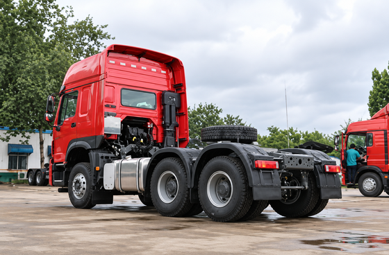 HOWO 380HP 6X4 Tractor Truck with Manual Transmission for Cargo Hauling Semi-Trailer Tractor