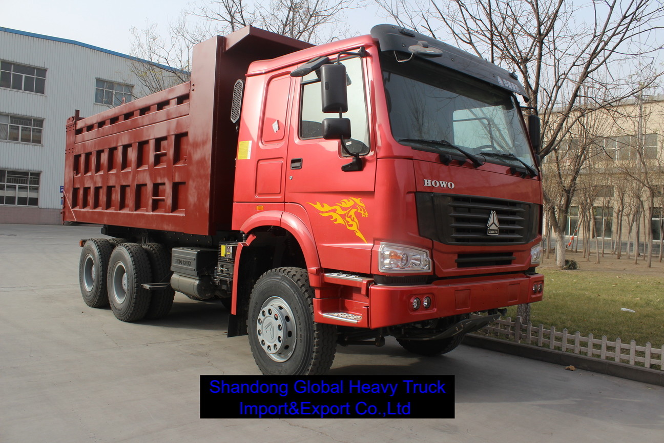 SINOTRUK HOWO 30-50 toneladas 6x4 8x4 camión de descarga usado Nuevo 10-12 ruedas