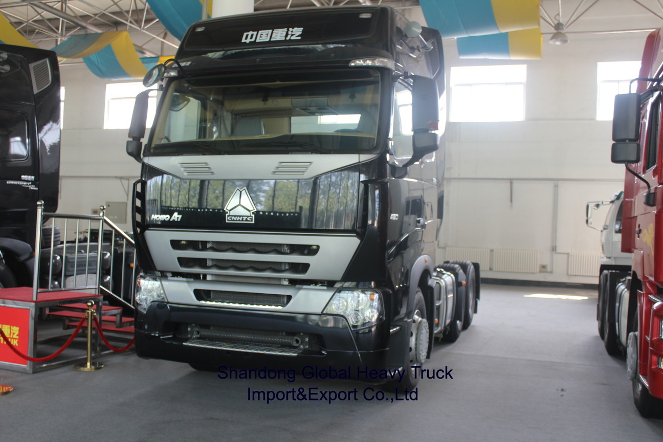 371 CV 375 CV 420 CV camiones de primera mano Sinotruck nuevo usado Sino 6 * 4 Sinotruk HOWO camión tractor
