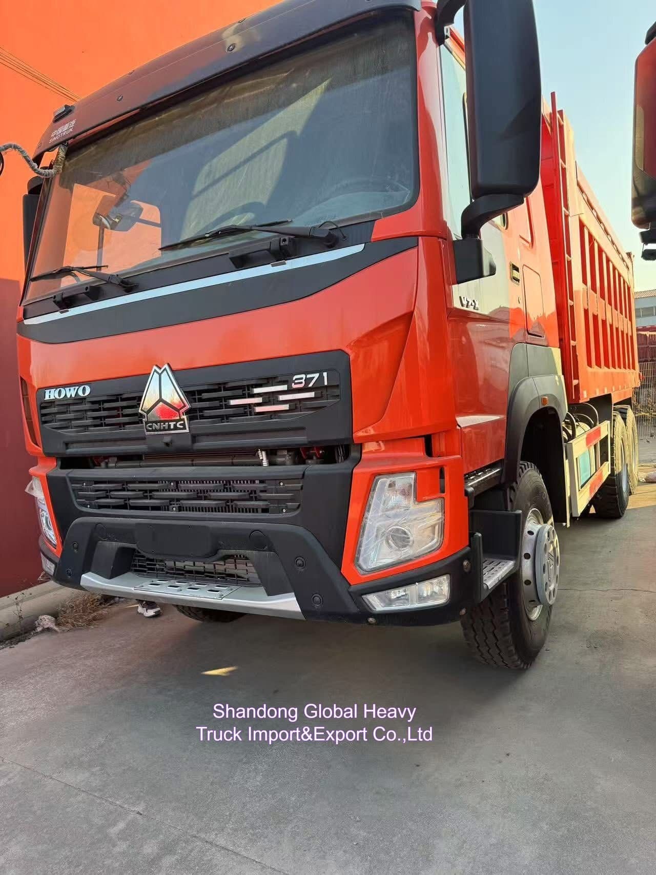 V7 camiones de descarga Sinotruk HOWO 6 4 camión de carga de 30 toneladas camión de carga para Filipinas listo para el envío