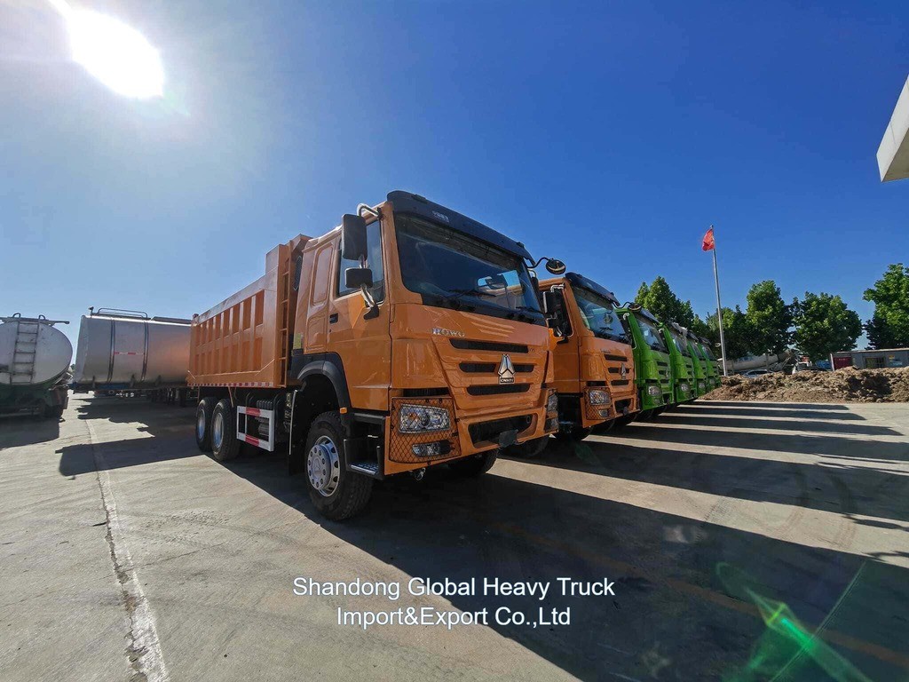Sinotruk transporte de arena de segunda mano camión de carga pesada Hohan A7 400HP