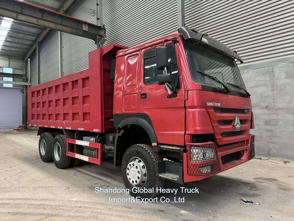 Sinotruk HOWO de alta calidad camión de descarga usado LHD/Rhd Diesel 400 caballos de fuerza 6X4 camión de descarga