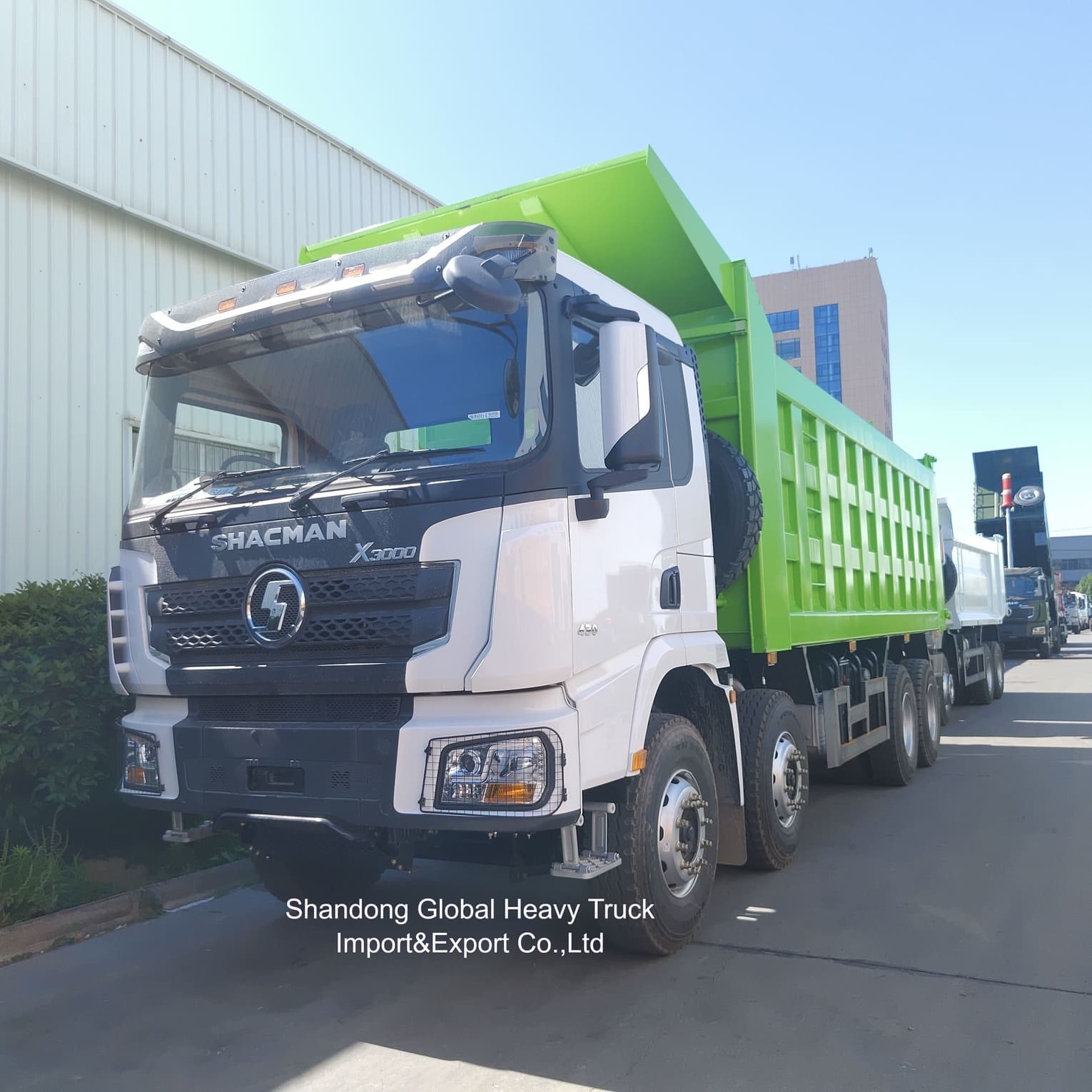 Camión volquete Shacman X3000 de servicio pesado para transporte eficiente de materiales
