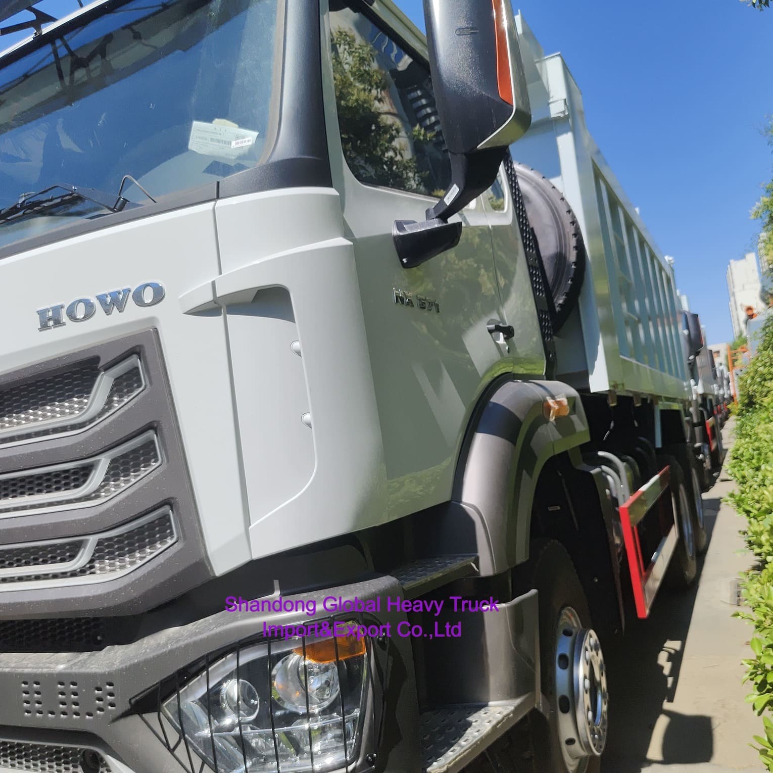 Camión Sino Dirección derecha HOWO Nx 380 6X4 10 Ruedas 380HP 430 HP Diésel Nuevo camión de transporte de camiones