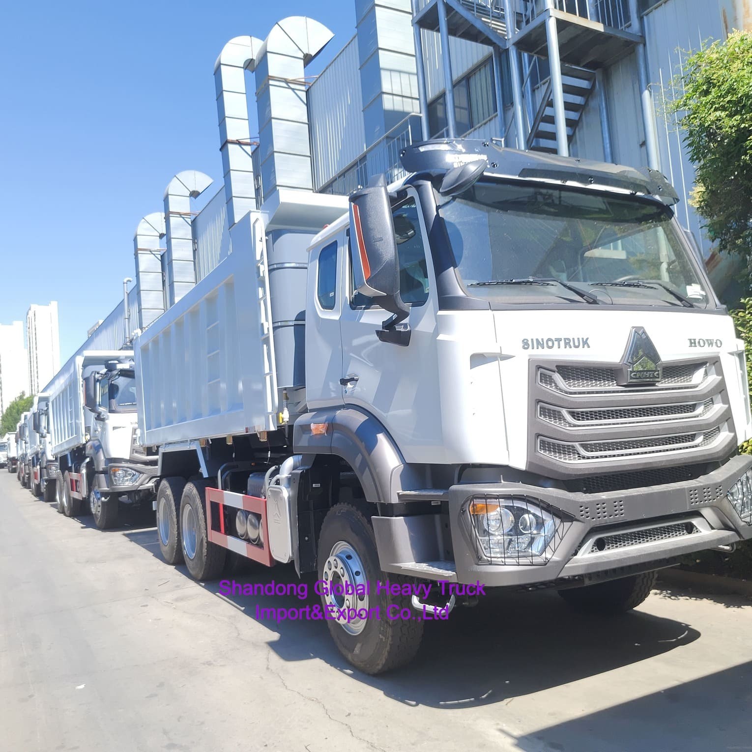 Camión pesado usado de descarga 6*4 375HP Sinotruk HOWO Camión de descarga