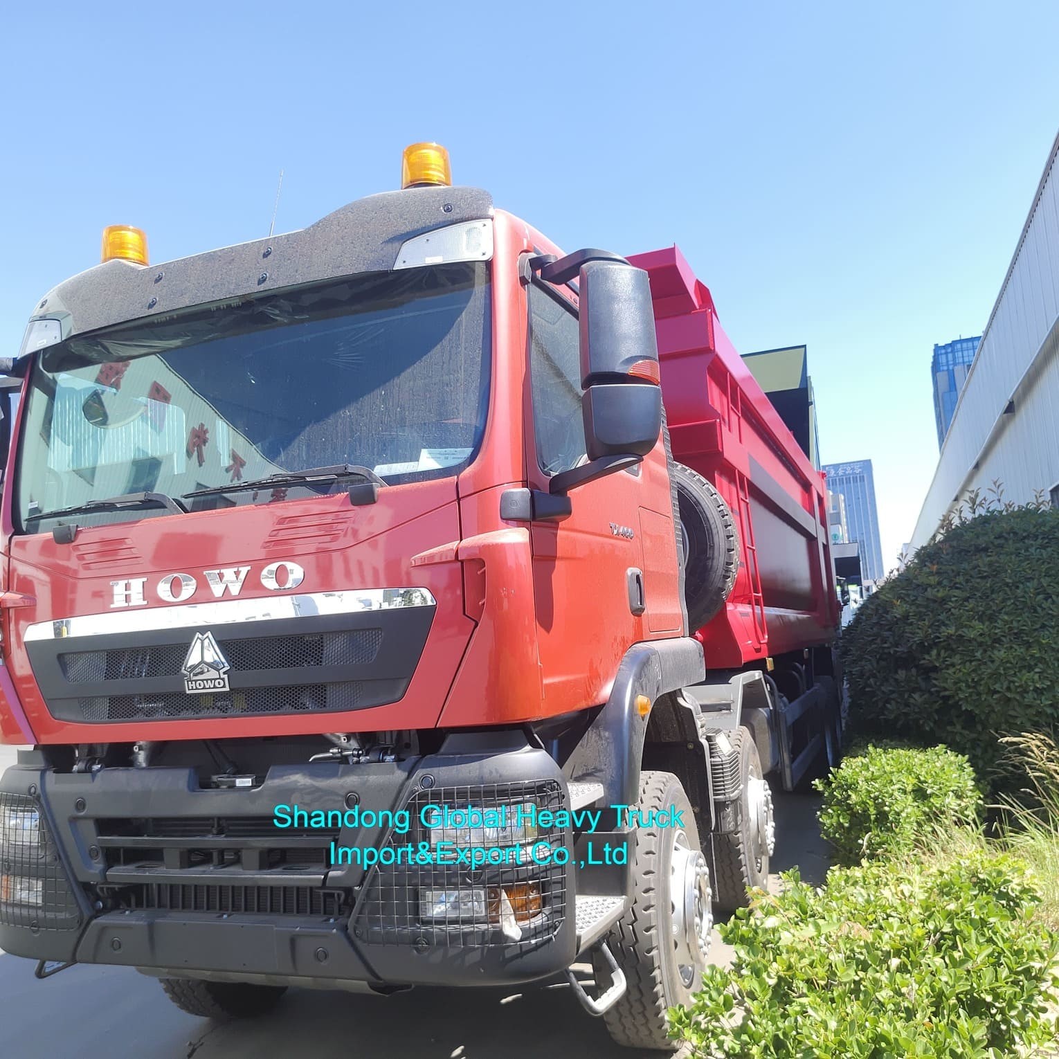 Fábrica Siontruk HOWO Tx 380HP 400HP 500HP camión de descarga camión Euro2 6*4 8*4 camión de descarga