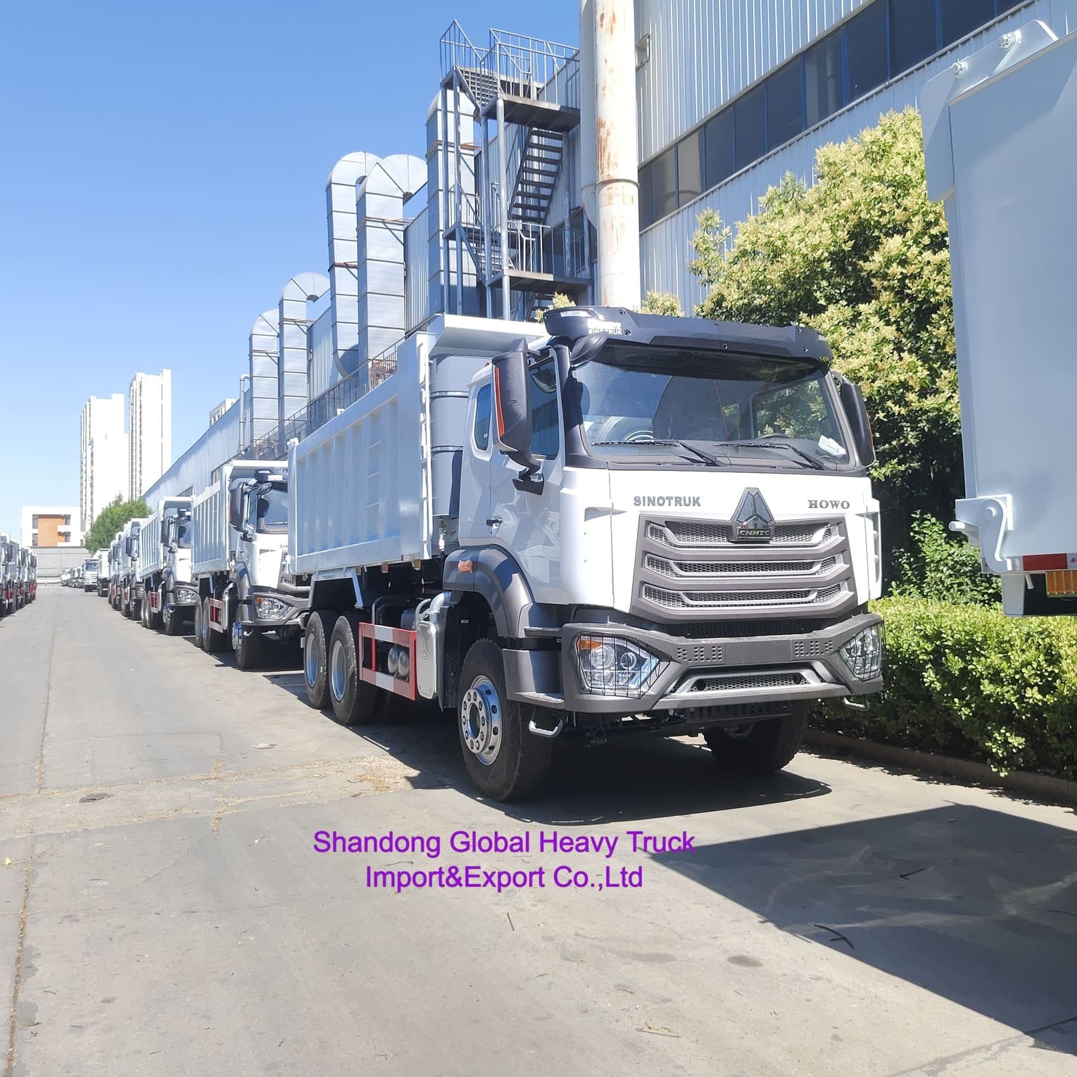 Camión volquete HOWO Nx 6X4 Tracción 340/380/420HP Conducción a la derecha Camión Sinotruk