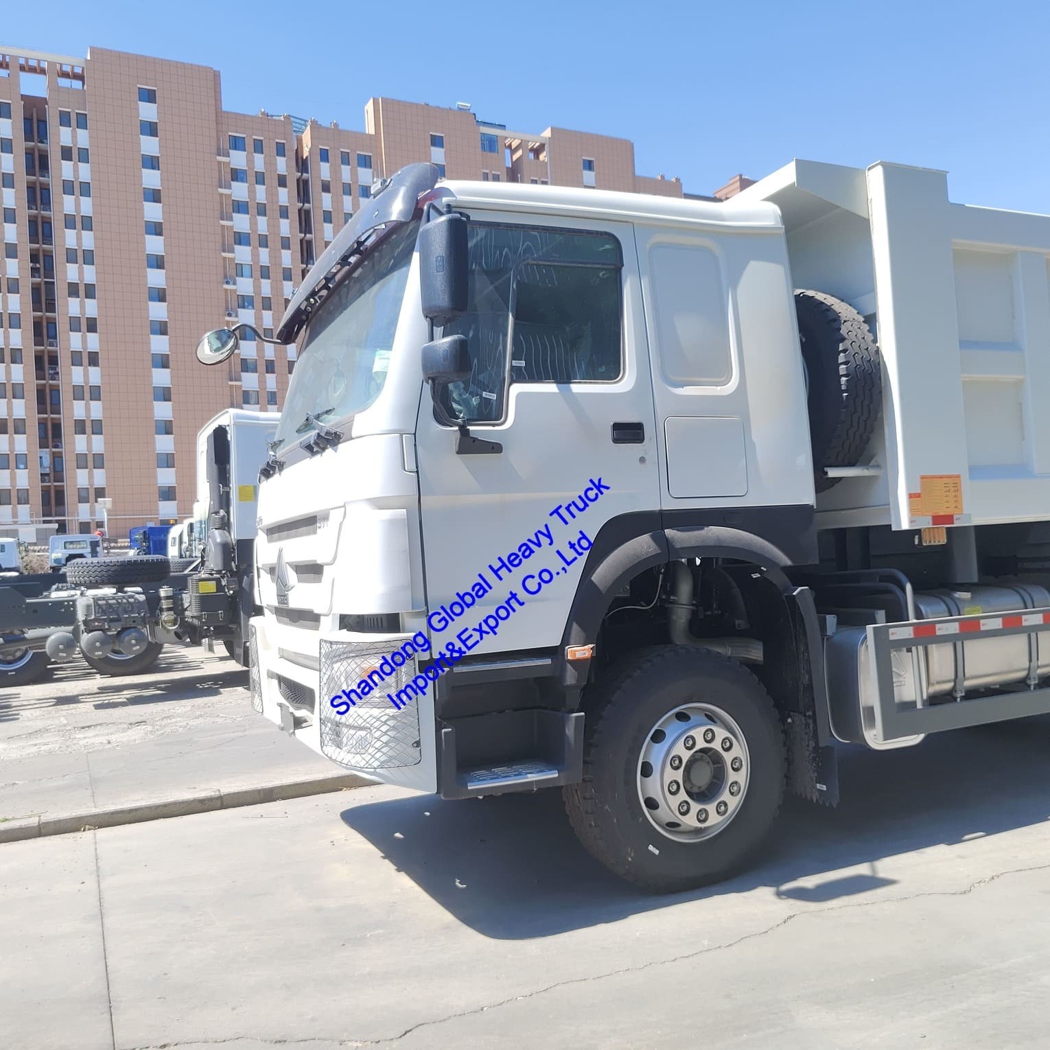 Camión HOWO Nuevo y Usado Sino / Sinotruk 6X4 290-400HP Volquete / Camión Volquete / Camión Basculante