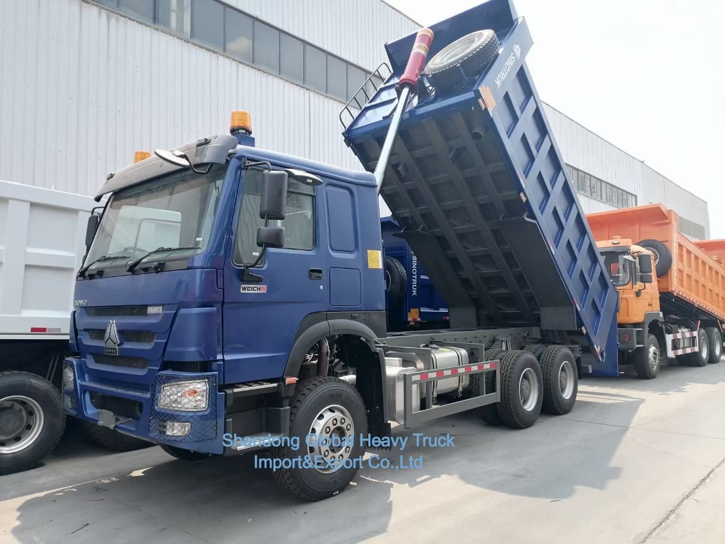 Sinotruk HOWO Camion Volteo Fabricante 6X4 8X4 340HP 380HP 400HP Camión