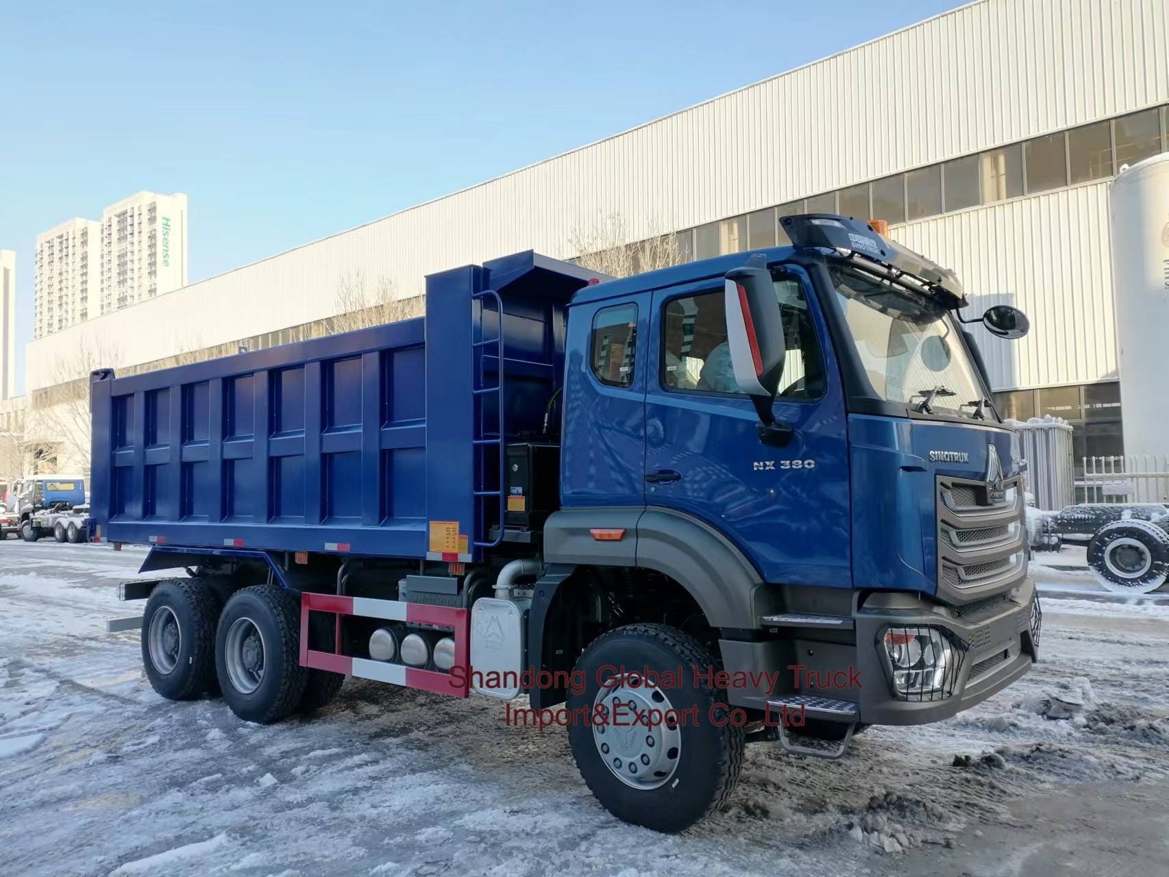 Sinotruk HOWO Nx Tx de segunda mano 10 ruedas 371 CV 6X4 camión de minería