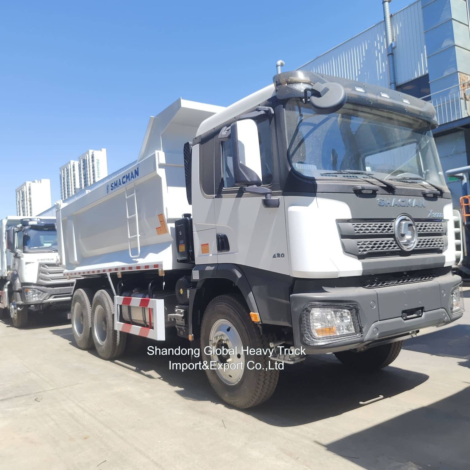 30 toneladas SHACMAN F3000 6x4 10 ruedas camión de descarga para el trabajo minero