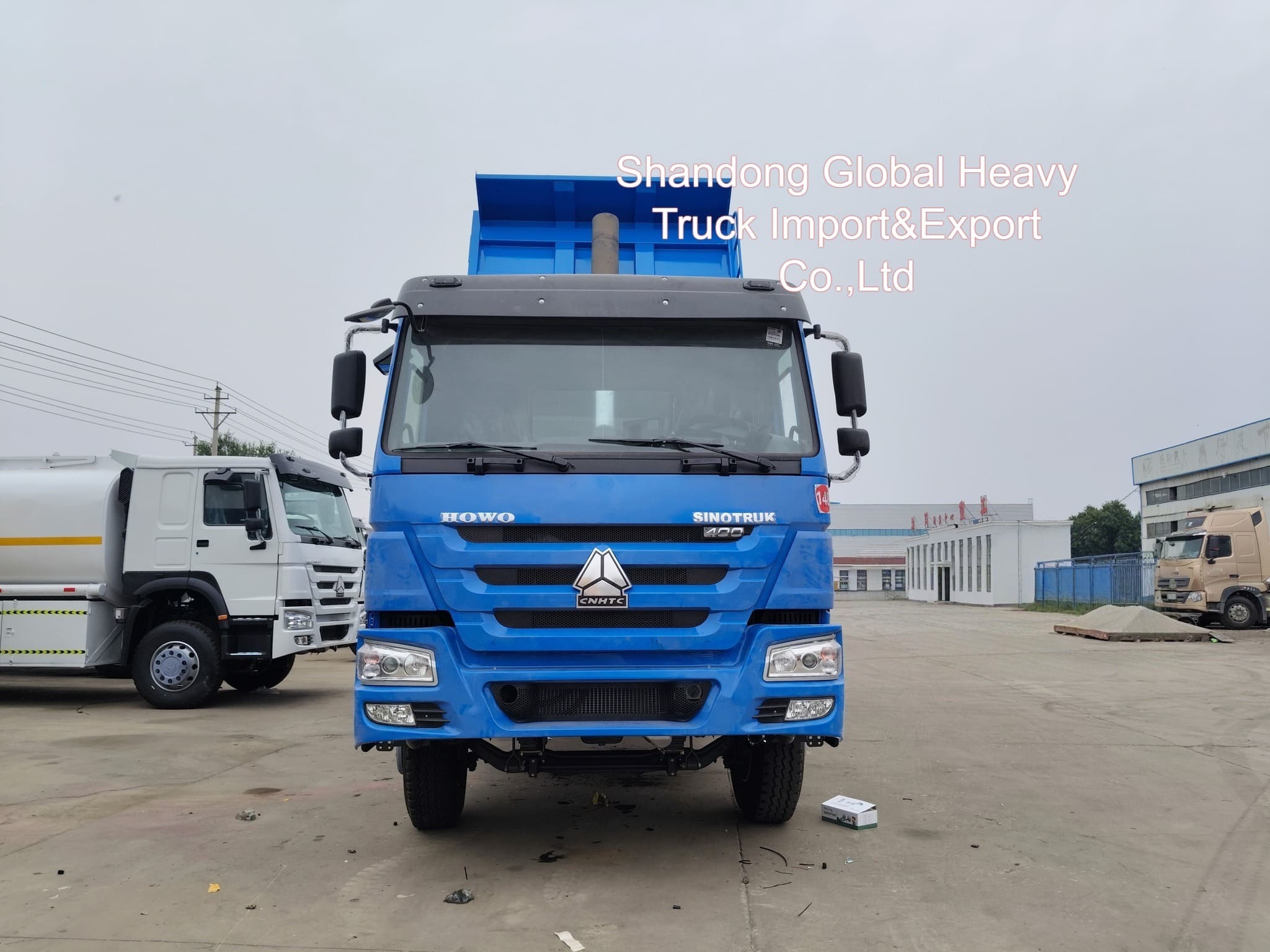 Sinotruk HOWO 10 ruedas 371hp 380hp 400hp 6X4 camión de basura tiradores