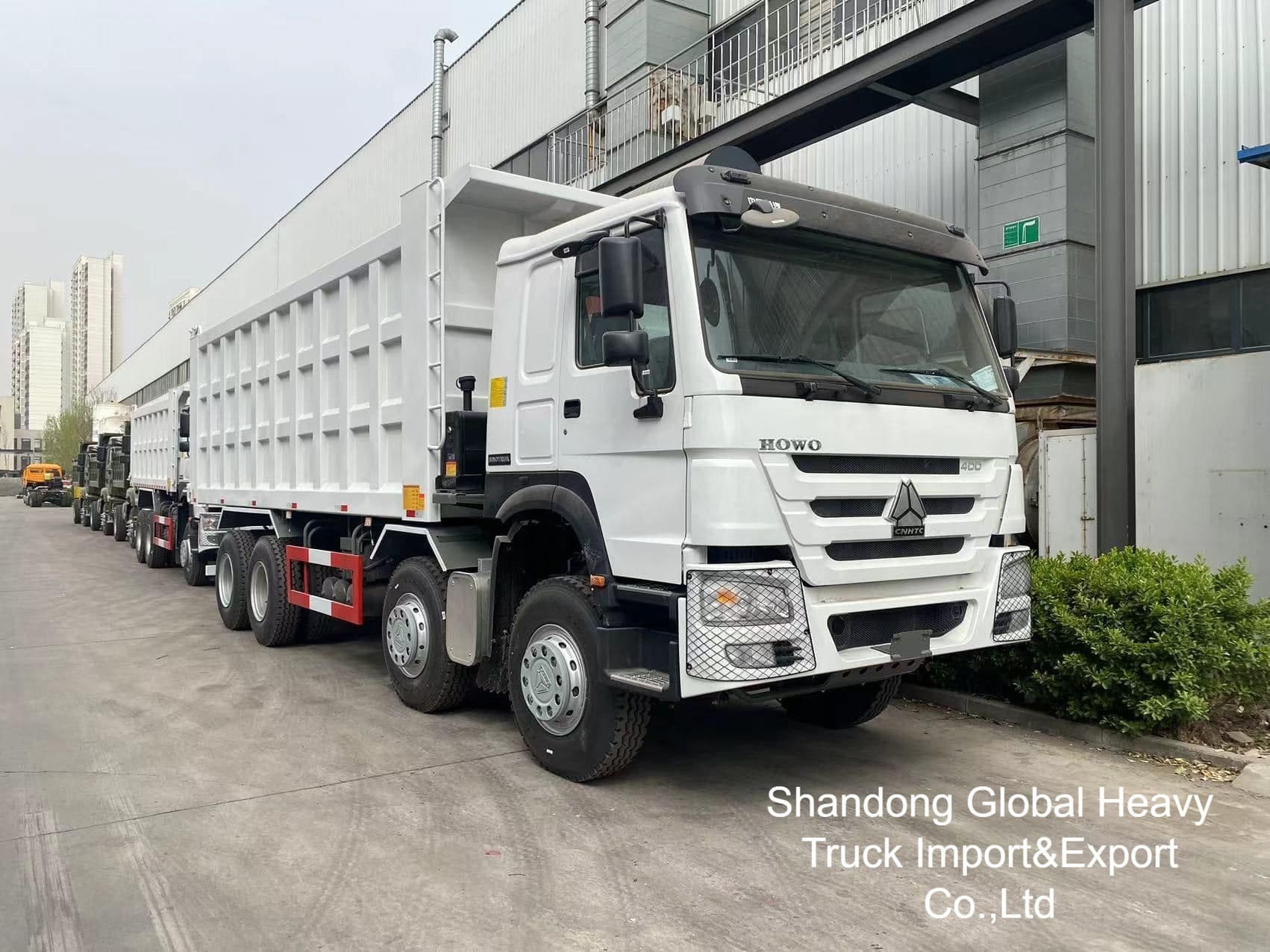 Venta global en caliente HOWO 371hp 380hp camión de basura 35 toneladas camión de basura