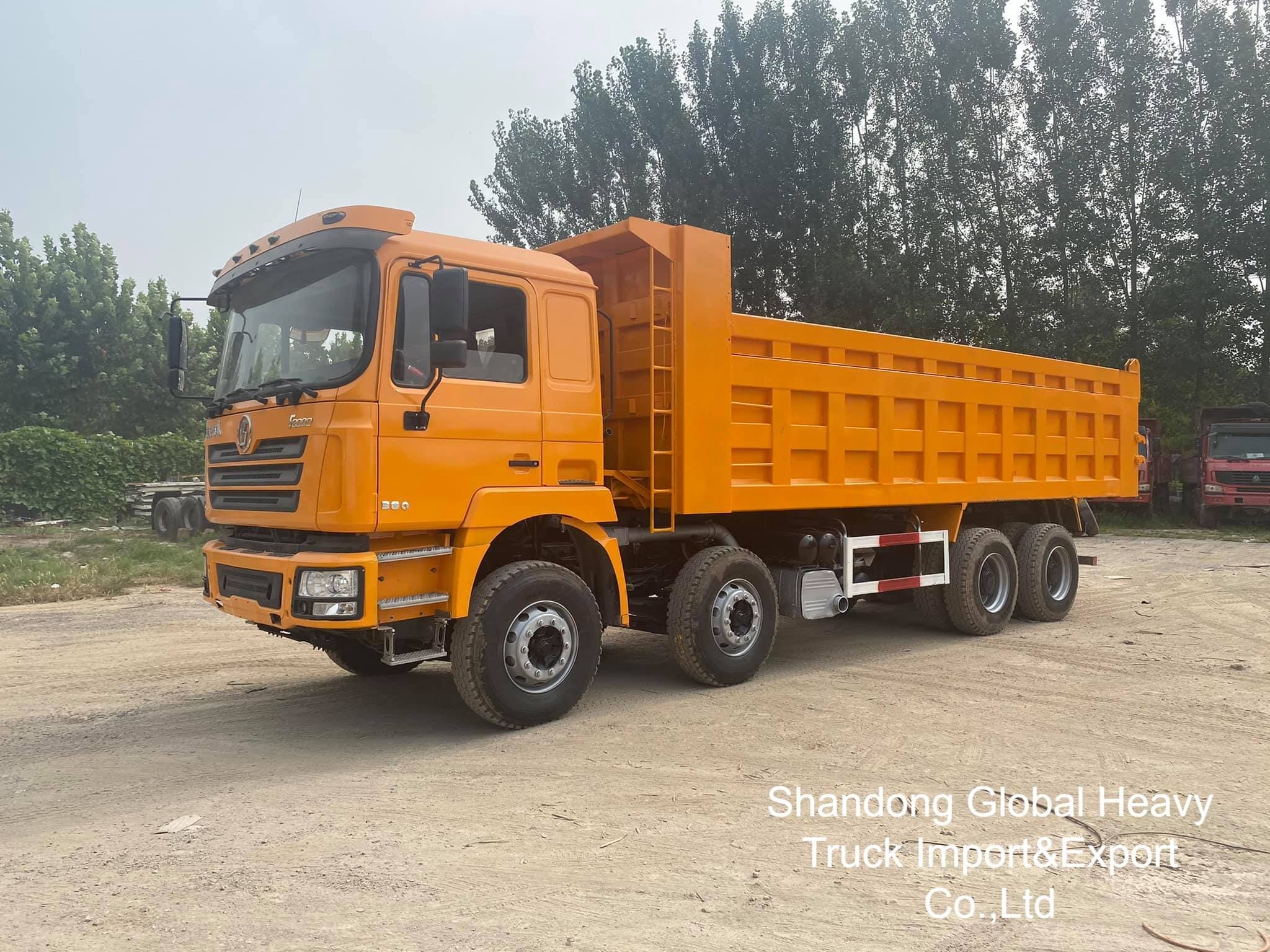 Camiones volquete Shacman 8*4 12 ruedas F3000 X3000 de segunda mano