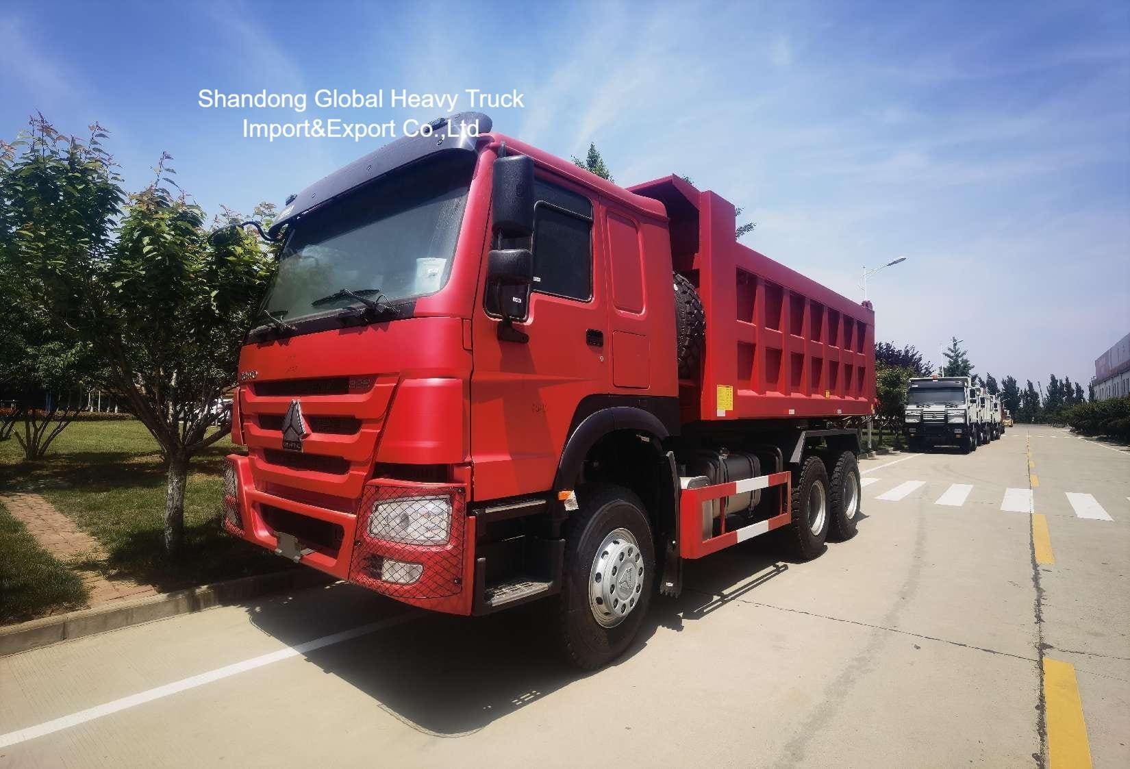 China Marca original HOWO / Shacman 380hp/371hp 6X4 8X4 10/12 ruedas camión de descarga de minería
