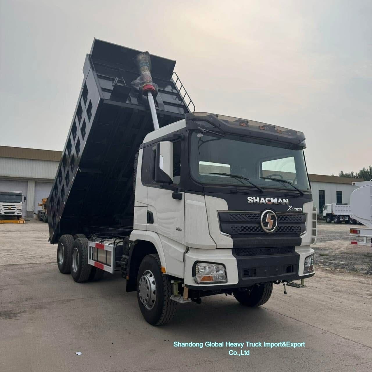 Camión volquete Shacman X3000 6×4 completamente nuevo con motor de 380-420HP y capacidad de carga de 30-35 toneladas para construcción pesada