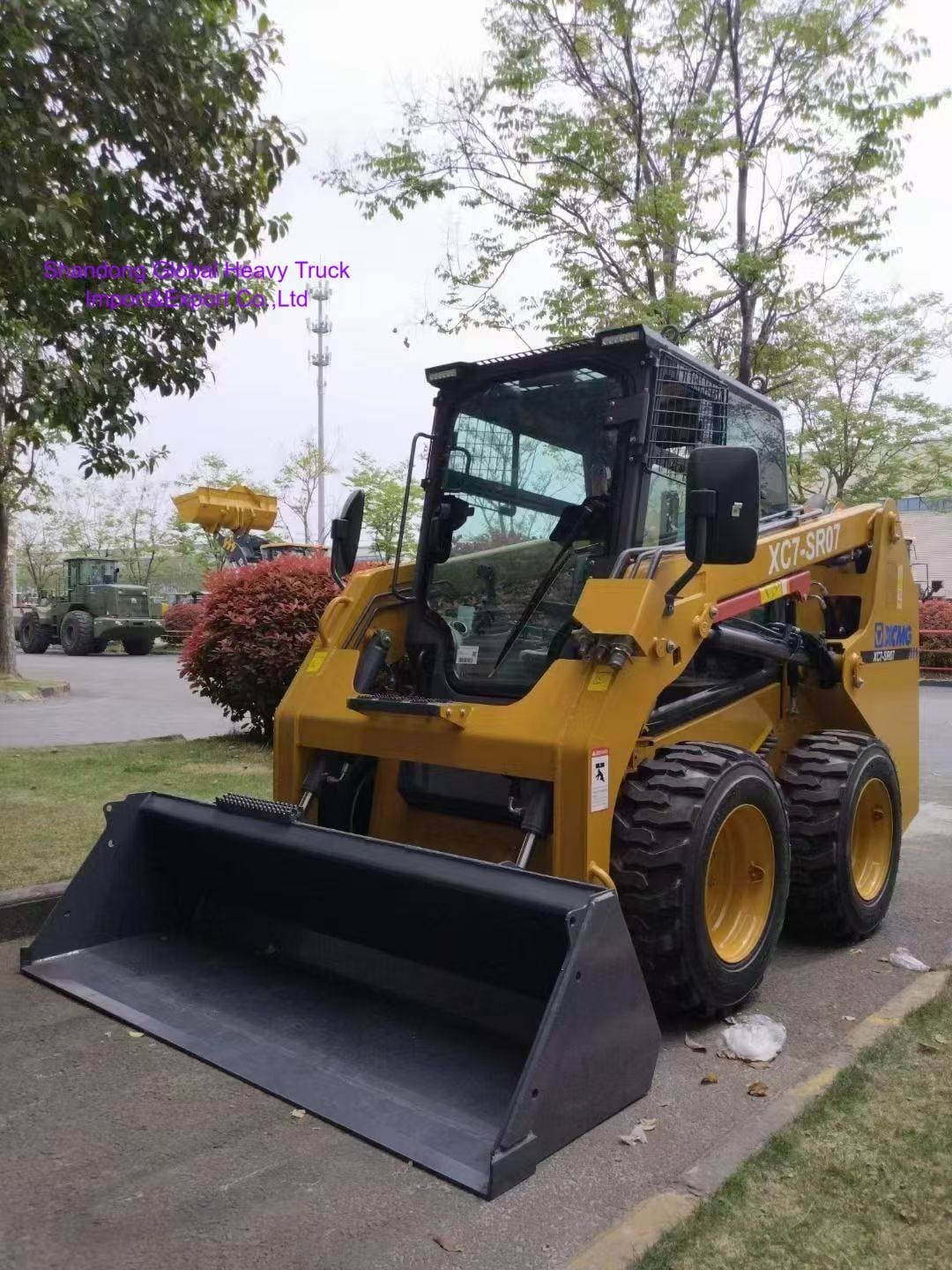 XC7-SR07 Minipaloader Mini de 3 Toneladas 35.5kw Certificado CE