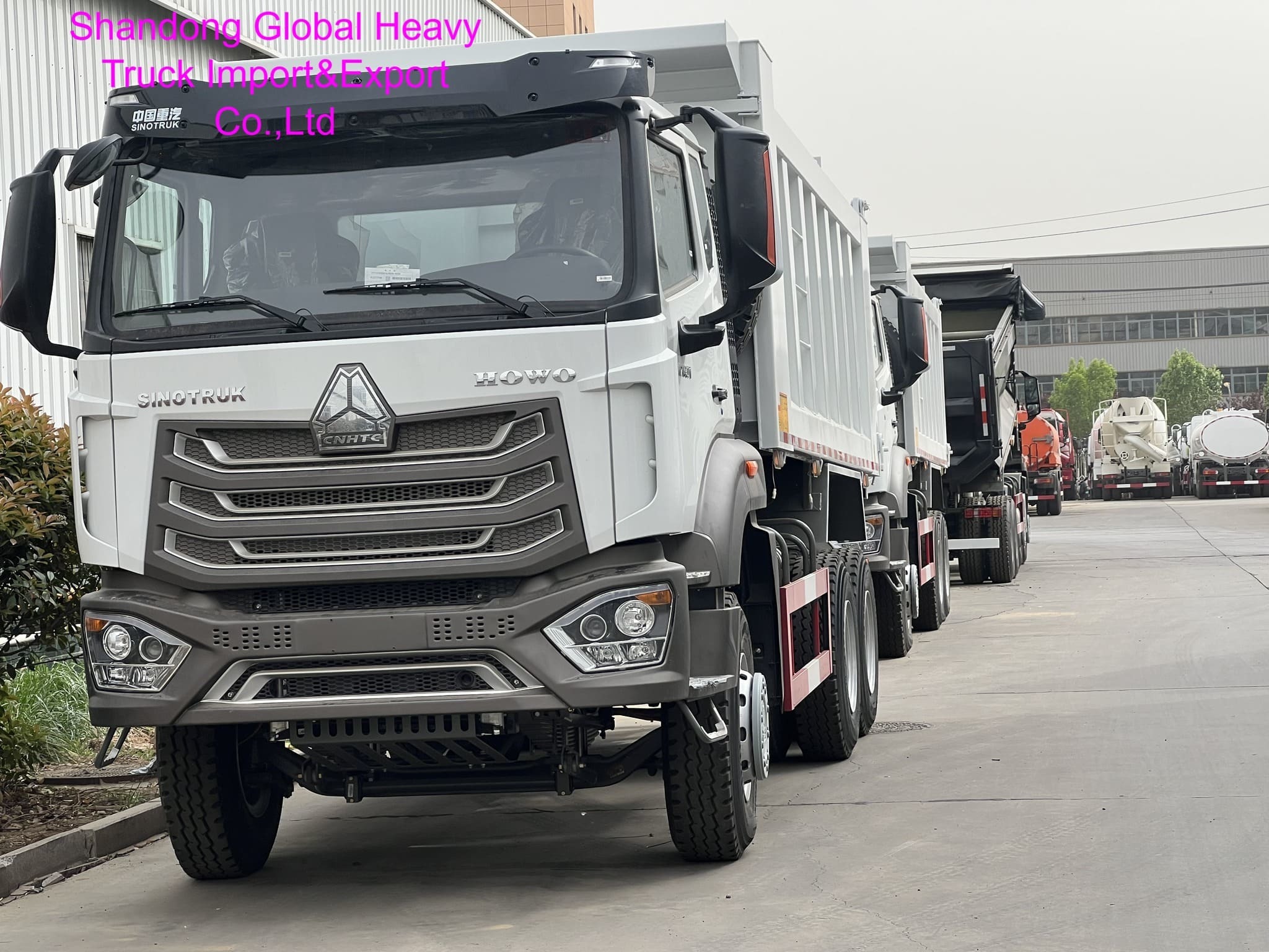 Sinotruk HOWO NX camión de carga pesada con asiento de suspensión aérea de manejo izquierdo/derecho y transmisión HW19710