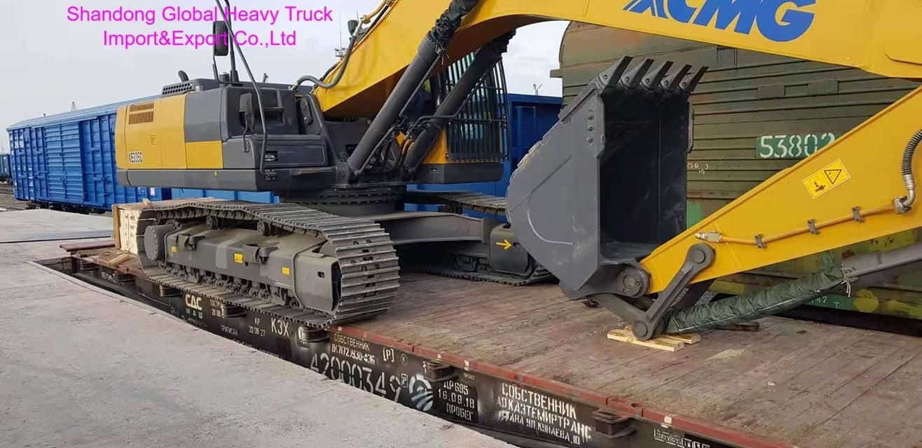 Excavadora hidráulica de orugas XCMG de 33,5 toneladas con motor de alto rendimiento para aplicaciones de servicio pesado