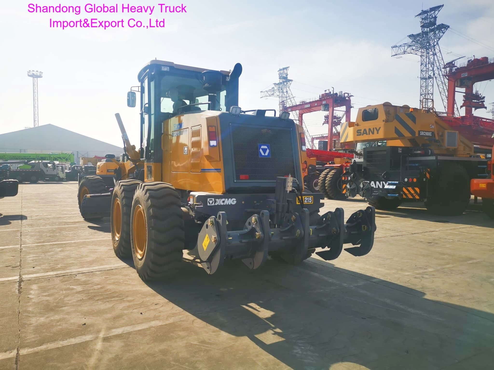 Shantui GR215 Motor Grader 160kW Hydraulic Wheeled for Road Construction