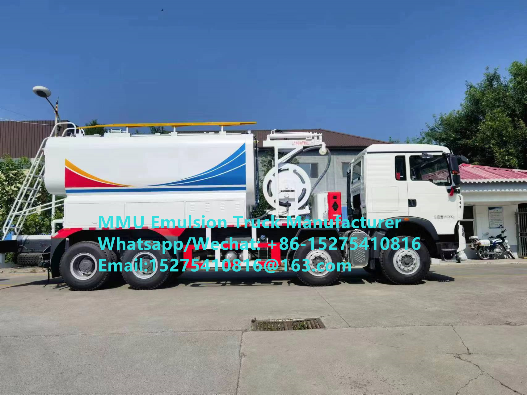 Venta en caliente Durable HOWO 15T GLOBAL-BCRH-15 mezcla y carga en el lugar emulsión camión de carga de explosivos a granel Mongolia Servicio de minería de explosión Kazajstán Uzbekistán Indonesia Congo RDC GUINEA MMU