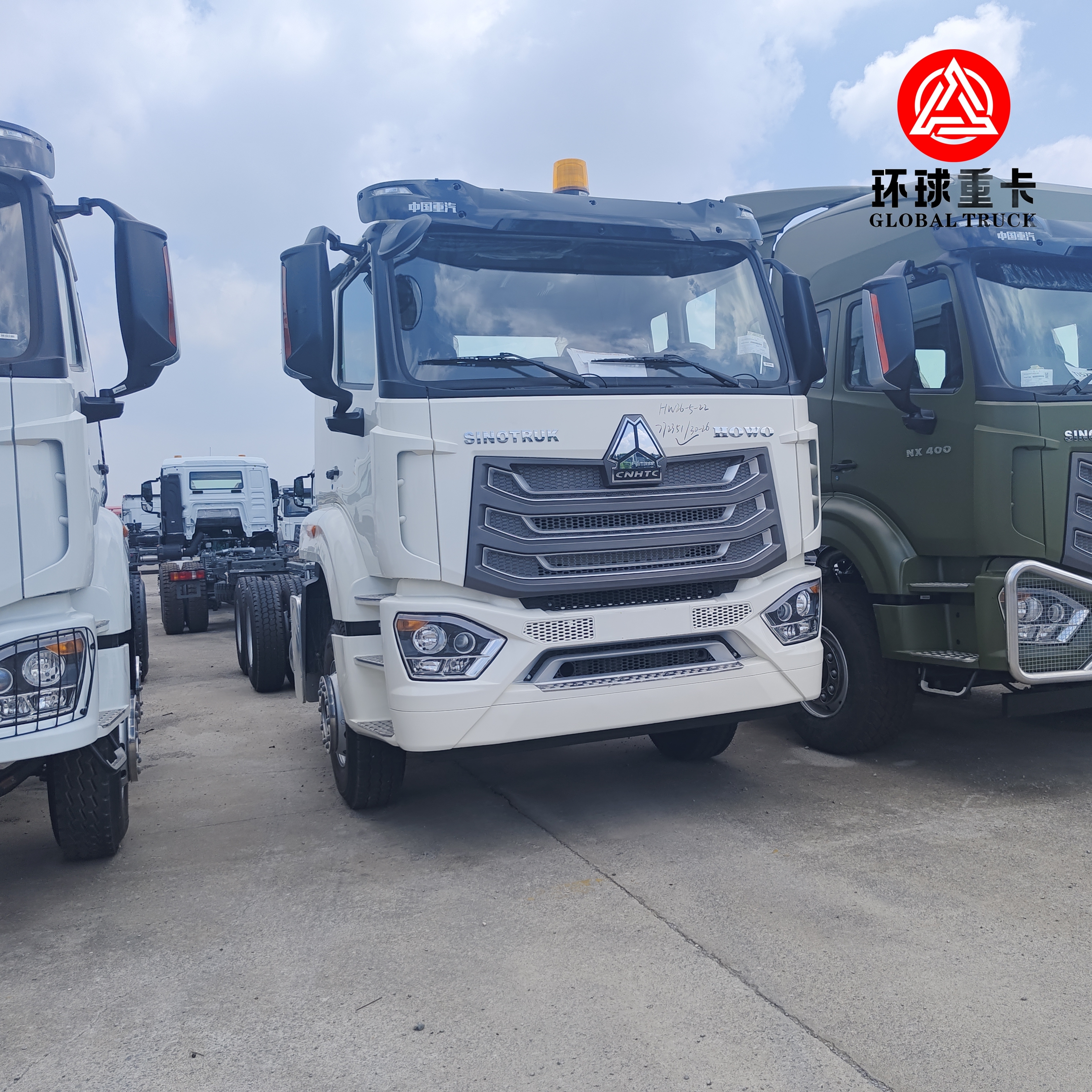 Nuevo camión tractor HOWO NX 6x4 430HP con volante a la derecha para logística de servicio pesado