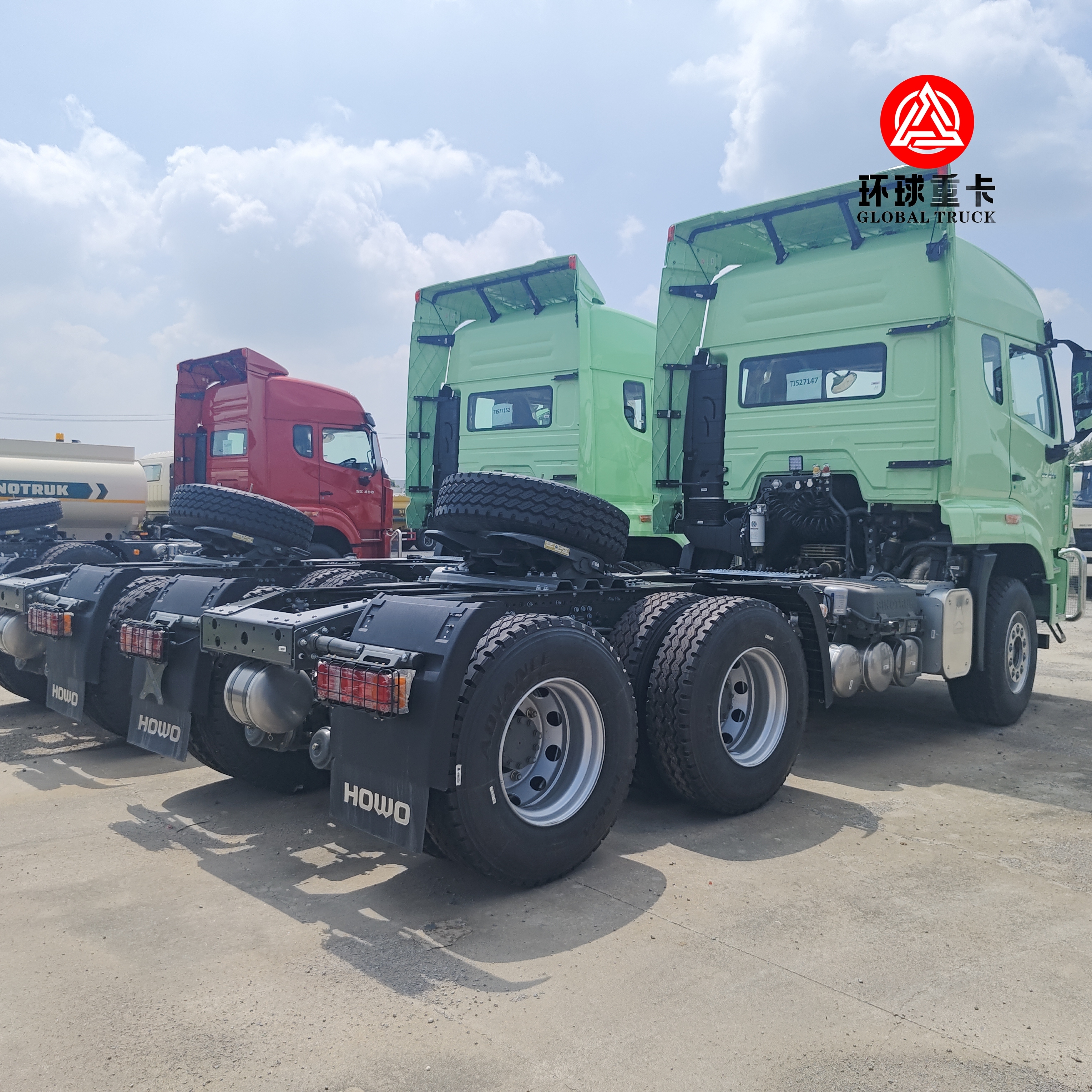 Nuevo Sinotruk HOWO NX 430HP 6x4 Drive Tractor de trabajo pesado Camión Prime Mover para el mercado africano