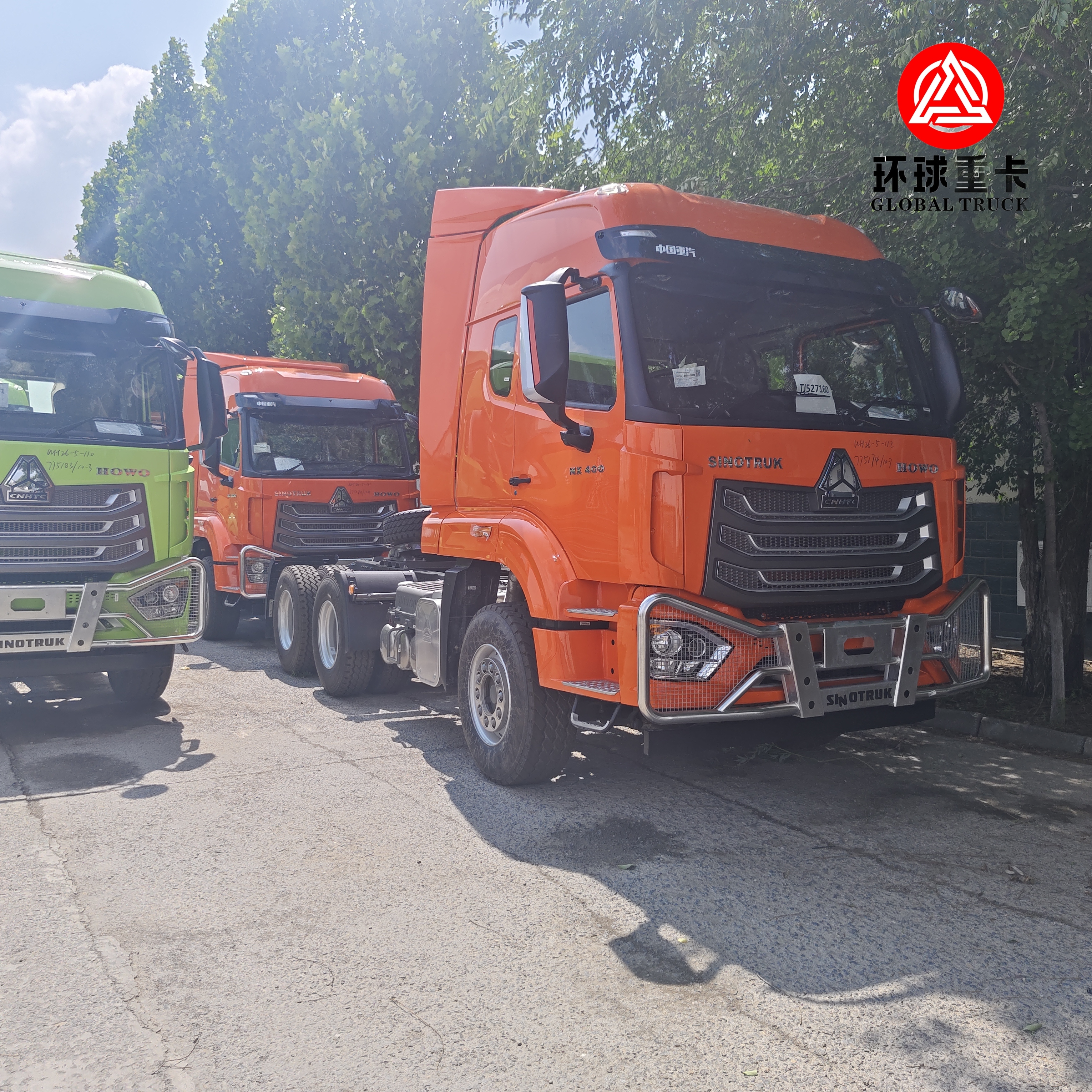 Nuevo Sinotruk HOWO NX 400HP 6x4 Tractor pesado Camión Primero Movedor para el transporte internacional de mercancías
