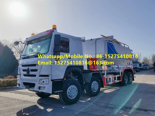 Personalizado Buena calidad HOWO 15/20/25T BCLH-15 Explosivo de amoníaco granular mezclado en el sitio ANFO Emulsión de camión explosivo móvil Unidad de fabricación de Mongolia